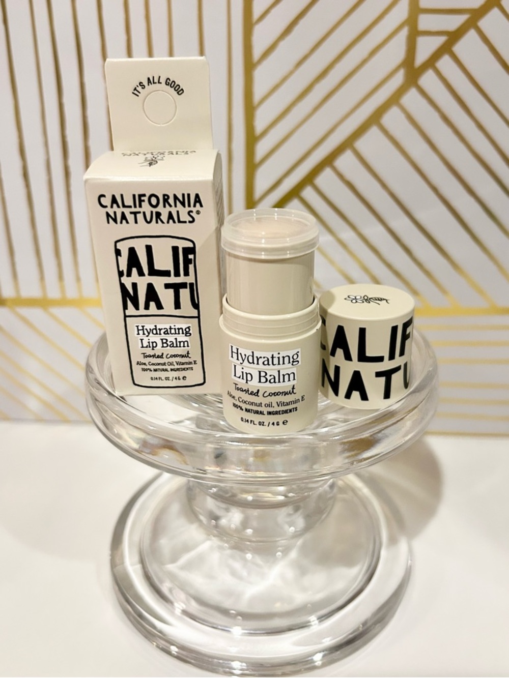 💖✨ California Naturals Hydrating Lip Balm Toasted Coconut New In Box 💖3 for $15
